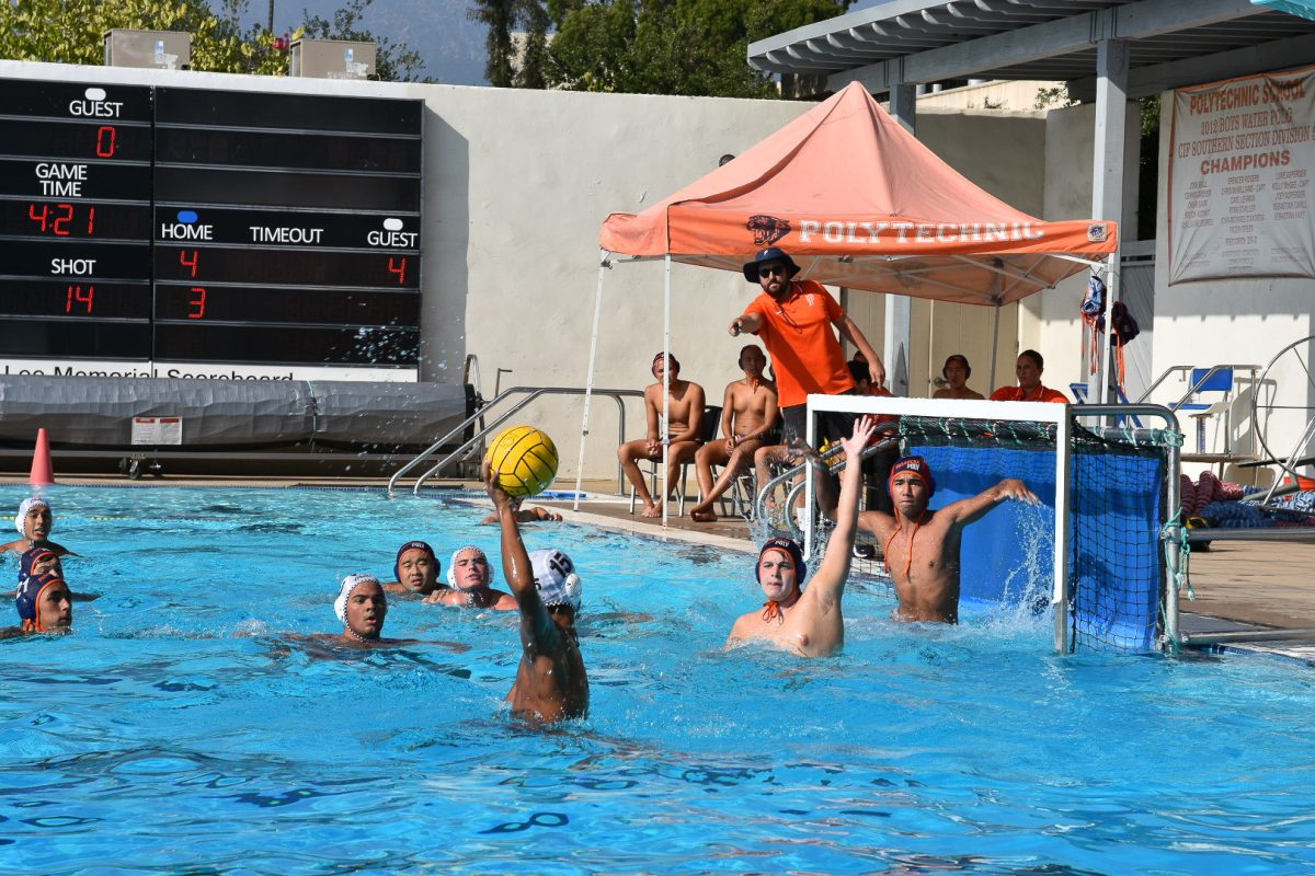 Boys water polo making waves