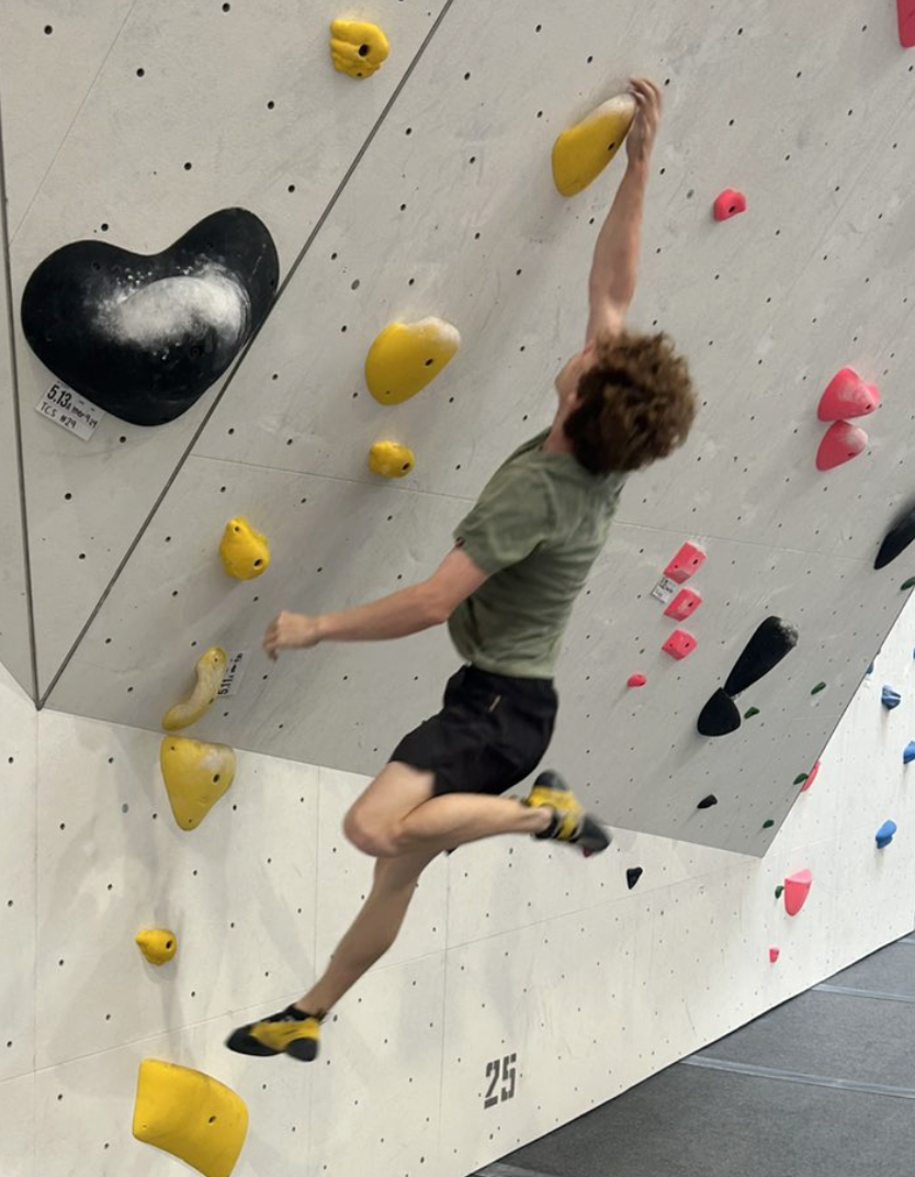 Rock climbing is on the rise at Poly