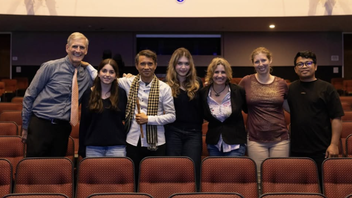 Cambodian Genocide survivor Arn Chorn-Pond visits Poly