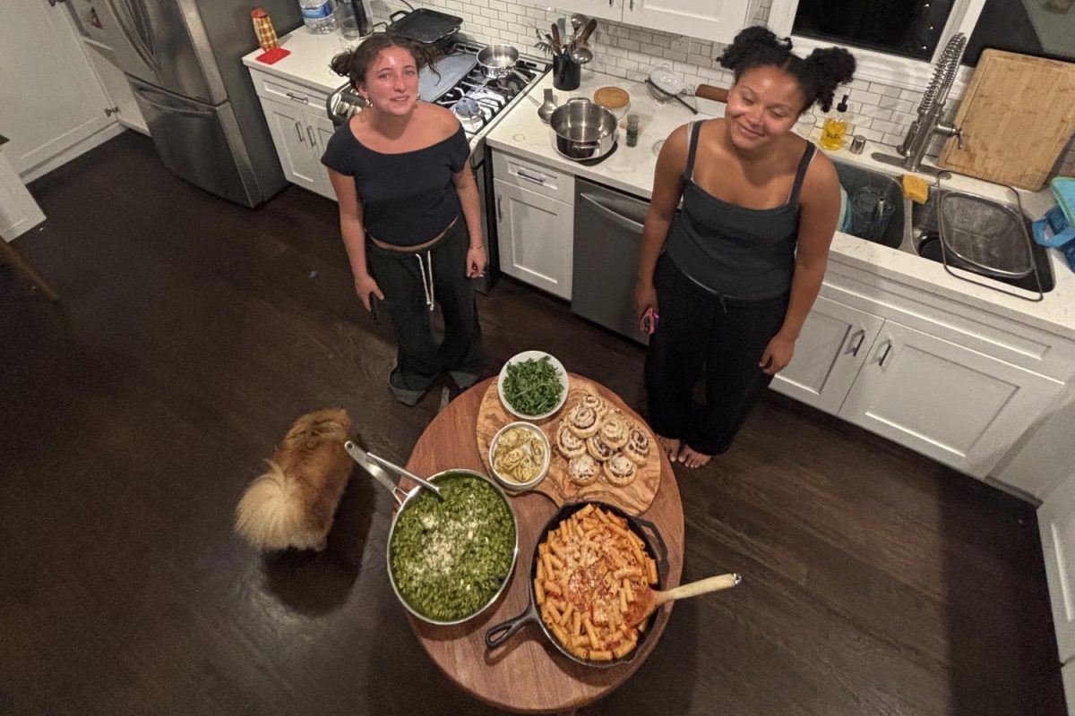 Juniors Eden Stern and Stella Martinez whip up a win in the Poly Bake Off