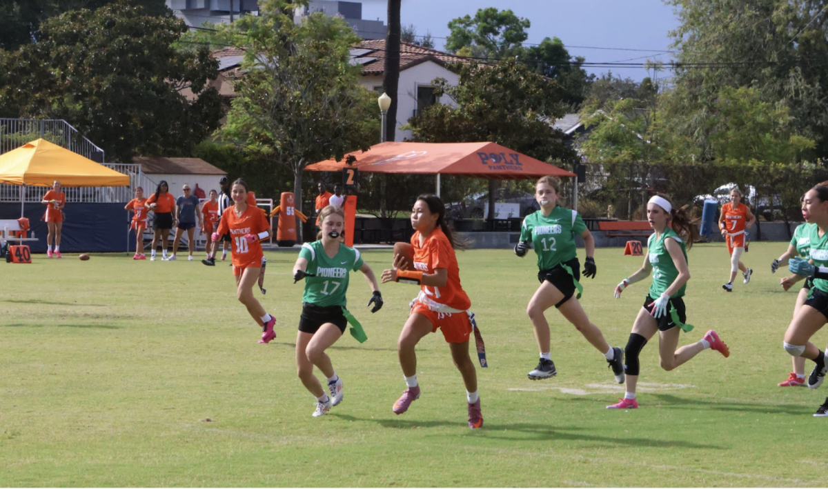 Girls flag football: Forward momentum in their first season